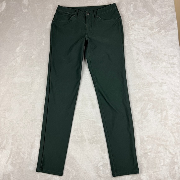 lululemon athletica Other - Lululemon ABC Slim Pant Men 31 Dark Green Utilitech 5-Pocket Commuter Preppy EUC
